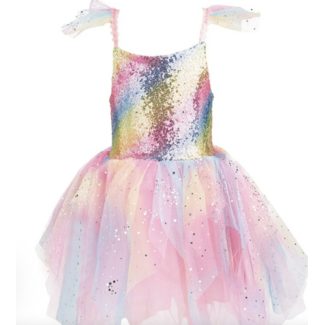 Rainbow Fairy Dress & Wings