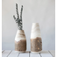 Paulownia Wood Vase with Live Edge 12 1/2”