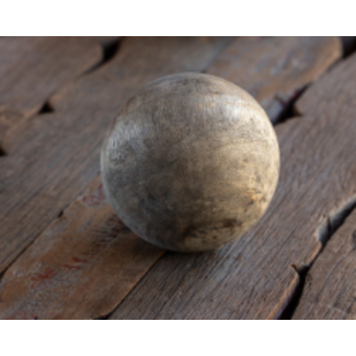 Primitive Wood Sphere Small 3"