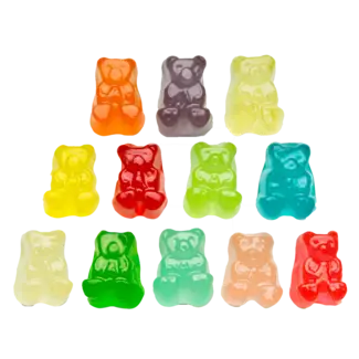 12 Flavor Gummi Bear Cubs 0.5 oz