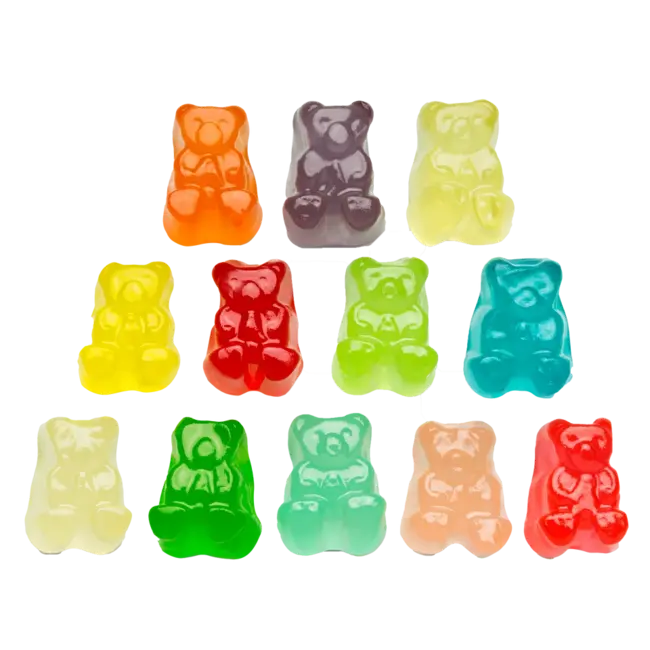 12 Flavor Gummi Bear Cubs 0.5 oz