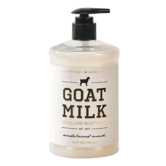 Sandalwood Musk Scented Goat Milk Liquid Soap
