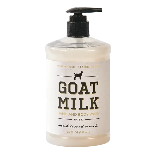 Sandalwood Musk Scented Goat Milk Liquid Soap
