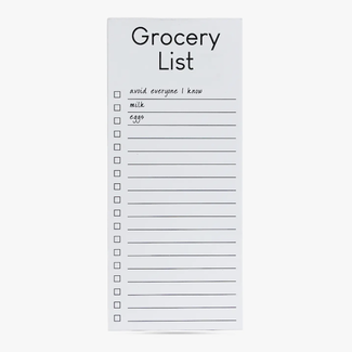 Ellembee Grocery List Magnetic Pad