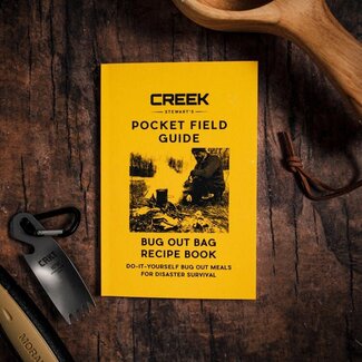 Creek Stewart Bug Out Bag Recipe Book Pocket Field Guide