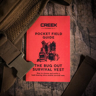 Creek Stewart Bug Out Survival Vest Pocket Field Guide