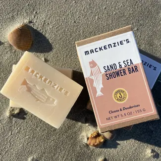 MacKenzie’s Fisherman Sand and Sea Shower Bar 5.5 oz