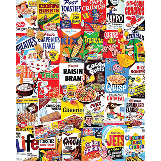 White Mountain Puzzles Cereal Boxes Puzzle