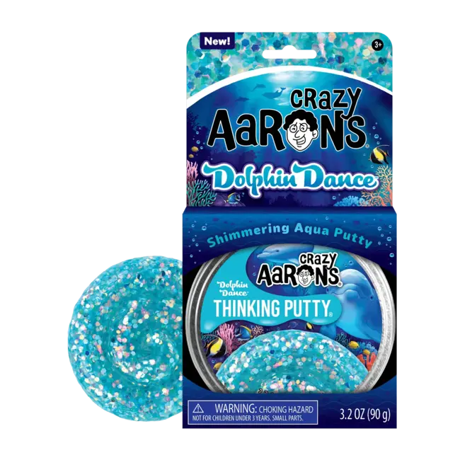 Full Size 4" Putty Dolphin Dance