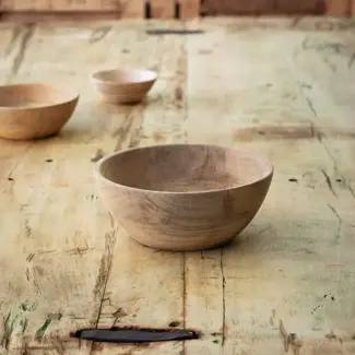 Wooden Bowl 7.87”