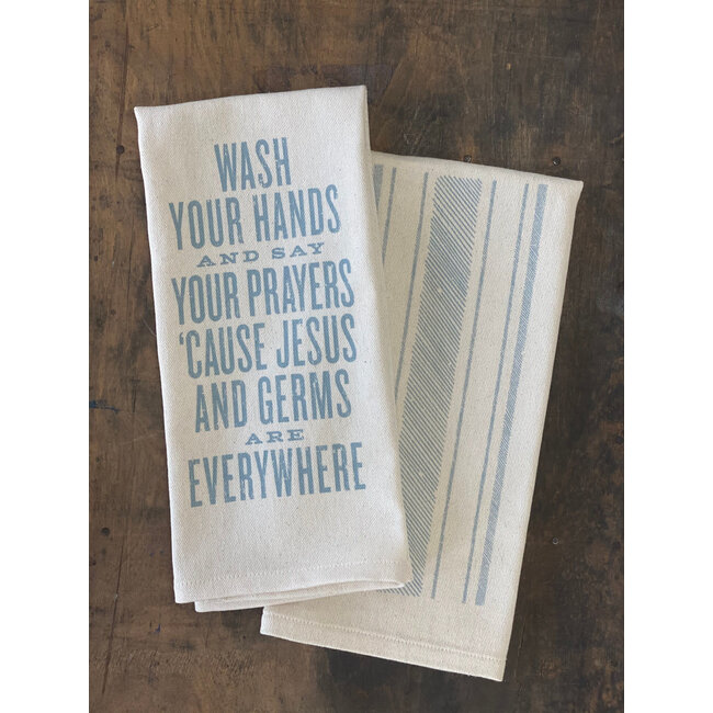 Wash Your Hands Kitchen Towel