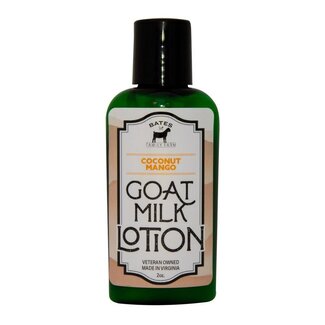 Bates Family Farm Coconut Mango 2oz Lotion