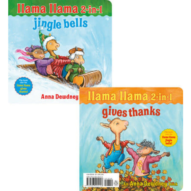 Llama Llama 2 in 1: Gives Thanks/Jingle Bells