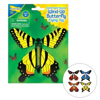 Insect Lore Wind Up Butterfly Flying Toy