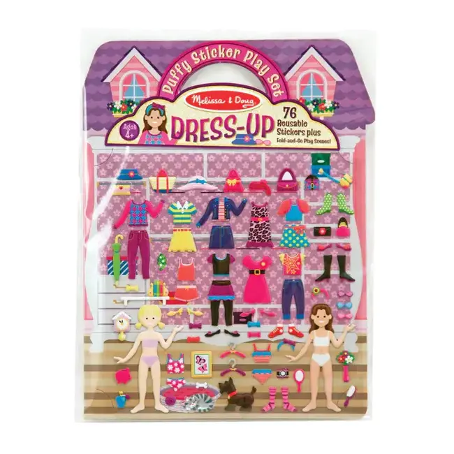 Puffy Sticker Play Set - Dress-Up