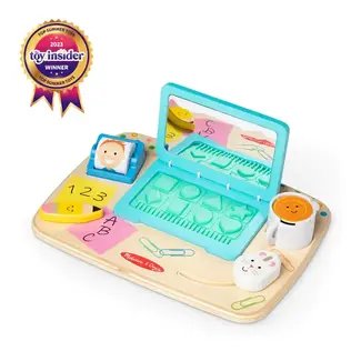 Melissa & Doug Work & Play Desktop Activity Board