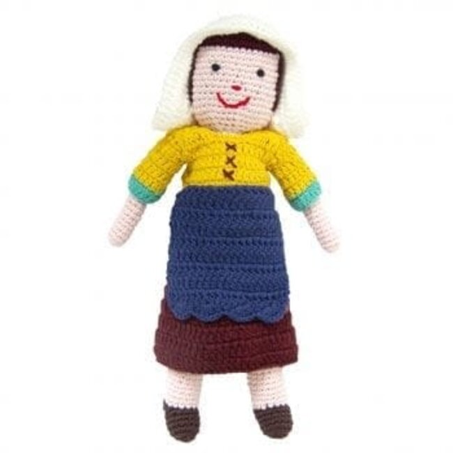 Crochet Vermeer - Milkmaid
