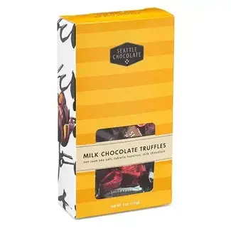 Seattle Chocolate Company Milk Chocolate Truffles 4 oz