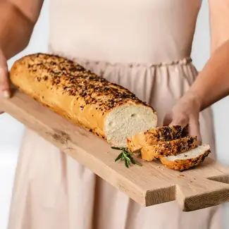 Aimee Weaver Designs Long Wood Bread Board Charcuterie