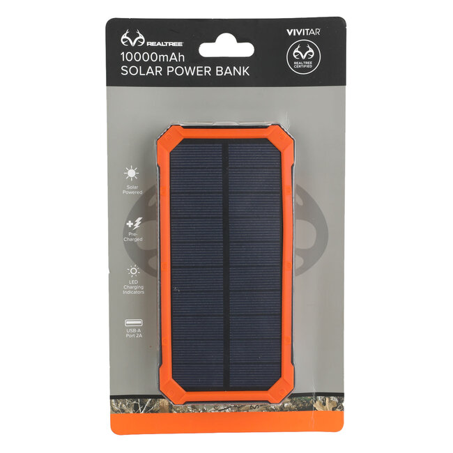 Solar Power Bank 10,000 MAH