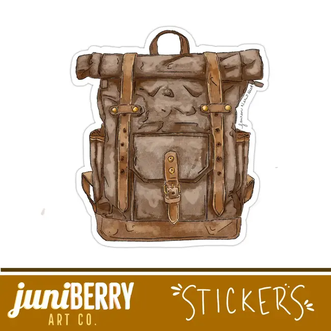 Camping / Hiking Pack Sticker