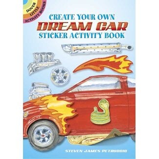 Little Activity Book - CYO Dream Car Sticker