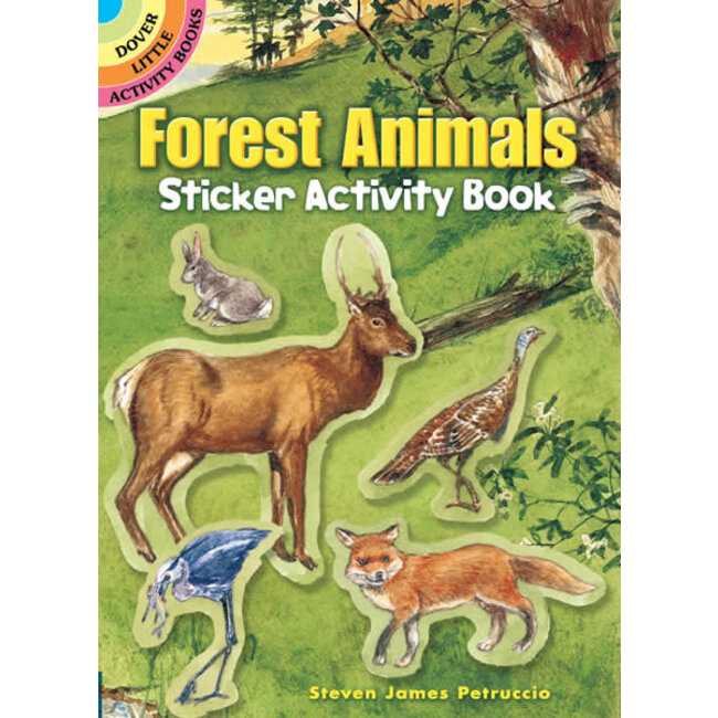 Little Activity Book - Forest Animals Sticker