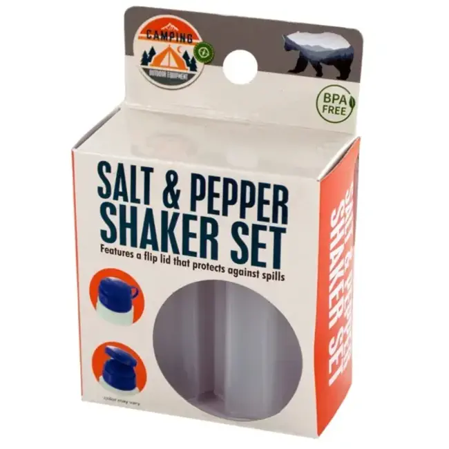 Salt & Pepper Shaker Set Camping