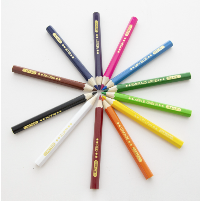 Mini Colored Pencils 12 ct