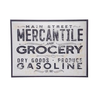 VIP Home & Garden Metal Mercantile Sign