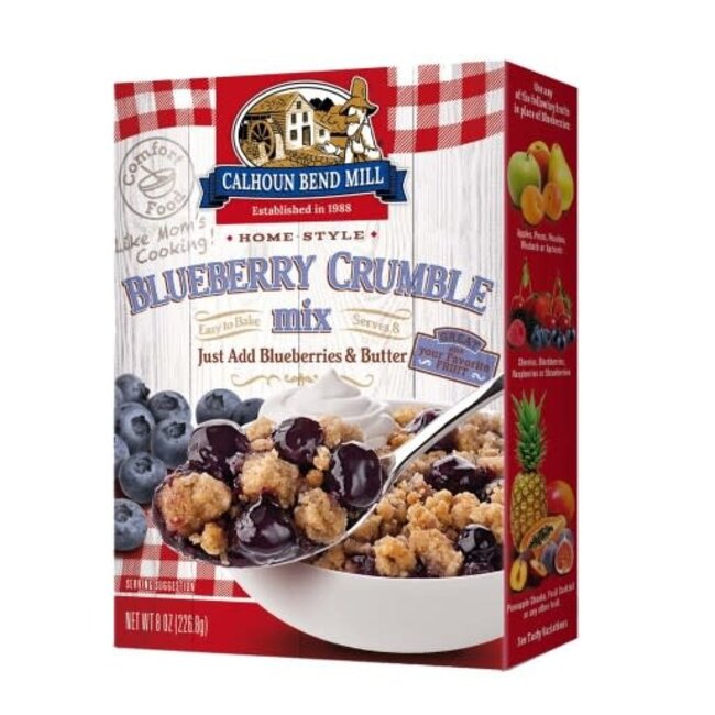 Blueberry Crumble Calhoun Bend Mill Mix