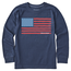 US Flag Kids LS Crusher Tee