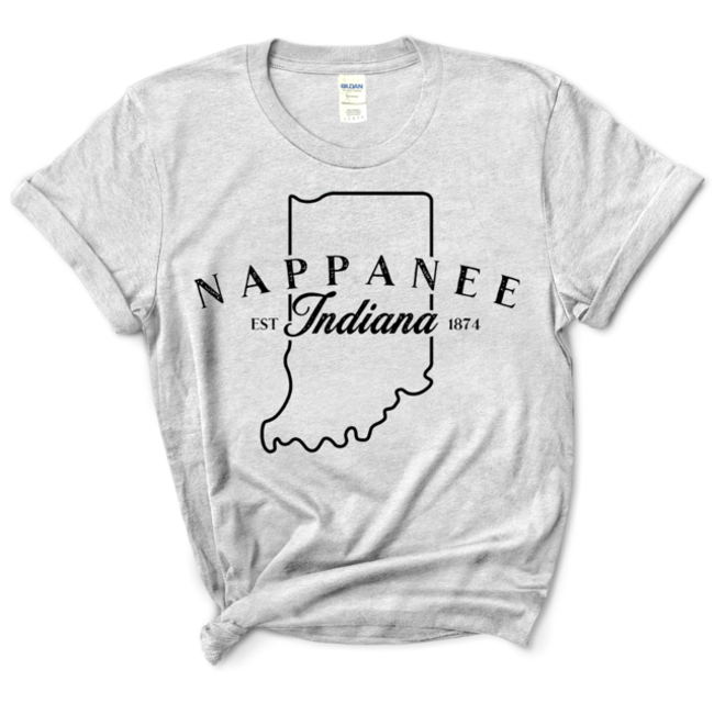 Nappanee State Outline Tee