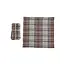 Multi Color Plaid Woven Linen Napkins Set of 4