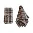 Multi Color Plaid Woven Linen Napkins Set of 4