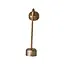 Metal LED Table Lamp in Antique Brass