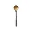 Brass Spoon with Hammered Aluminum Handle