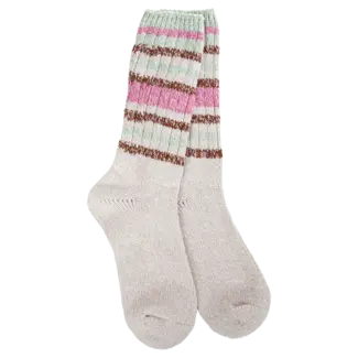 World’s Softest Ragg Crew Stripe Socks