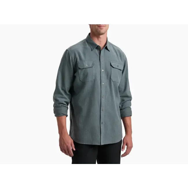 Descendr Flannel LS Overcast XL