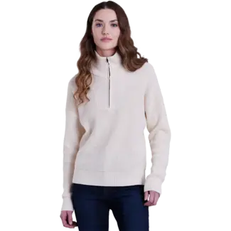 Norda 1/4 Zip Sweater Stone L