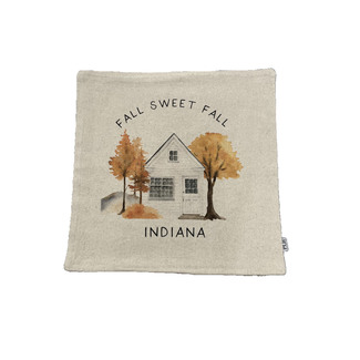 Porter Lane Home Fall Home Indiana Pillow