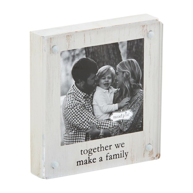 Family Acrylic 4x4 Block Frame