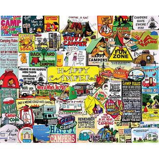 White Mountain Puzzles I Love Camping Puzzle 1,000 pc