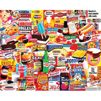 White Mountain Puzzles Things I Ate As a Kid Puzzle 1,000 pc