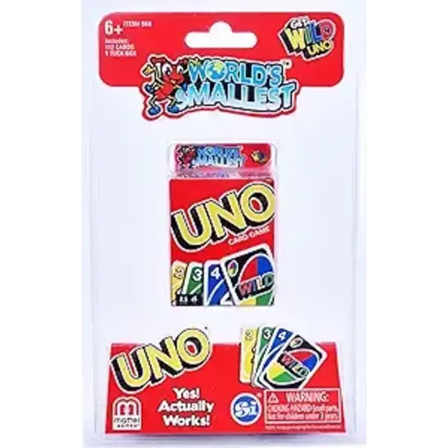 World's Smallest Uno