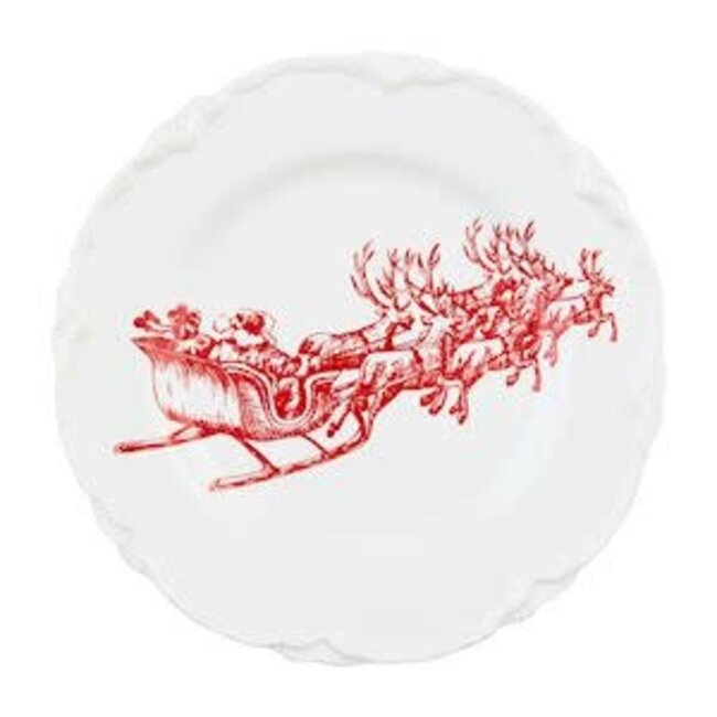 Mud pie christmas plates hotsell