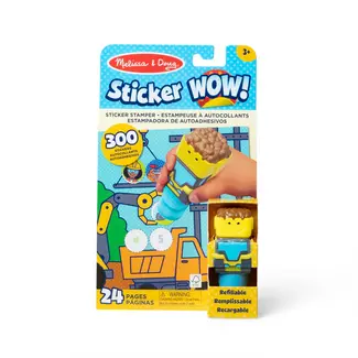 Melissa & Doug Sticker WOW! Bulldozer with Book & Stickers