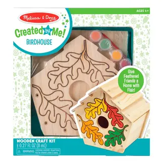 Melissa & Doug Build Your Own Wooden Birdhouse