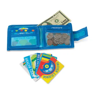 Melissa & Doug Pretend to Spend Wallet