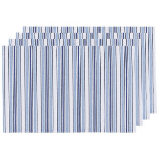 MixSales Second Spin Horizon Stripe Placemats Set of 4